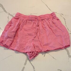 L*Space High Waist Pink Women's Shorts